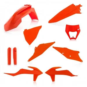 Kit de Plásticos ACERBIS FULL KIT KTM EXC/EXC-F 20-23 Laranja