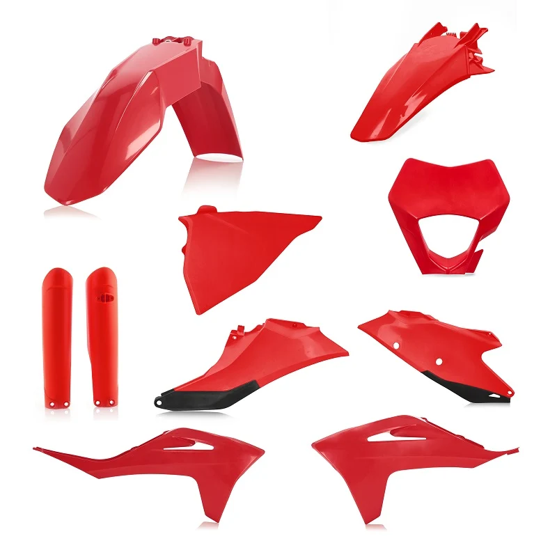 Kit de Plásticos ACERBIS FULL KIT GAS GAS EC 250/300 21-23, EC 250F/350F 21-23 Vermelho
