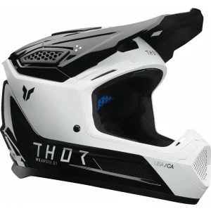 Capacete THOR FLEET STORM BLACK/WHITE 2025