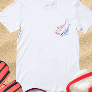 Camiseta Aqualander dois tubarões