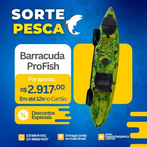 Caiaque Barracuda Pro Fish