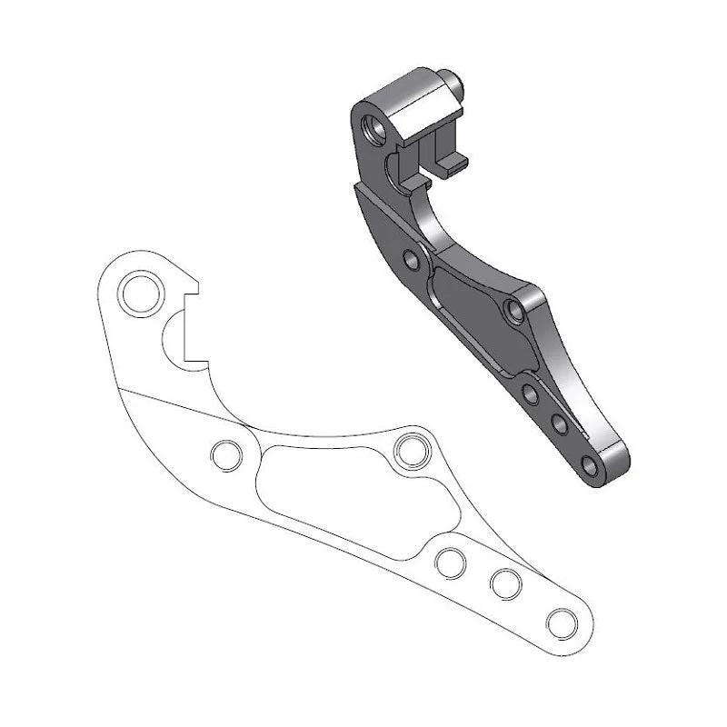 MOTO-MASTER Adaptador Disco Travão Dianteiro 298 MM HUSQVARNA 06-13 (ver modelos)