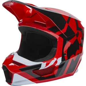 Capacete FOX V1 LUX Vermelho Flúor 2022