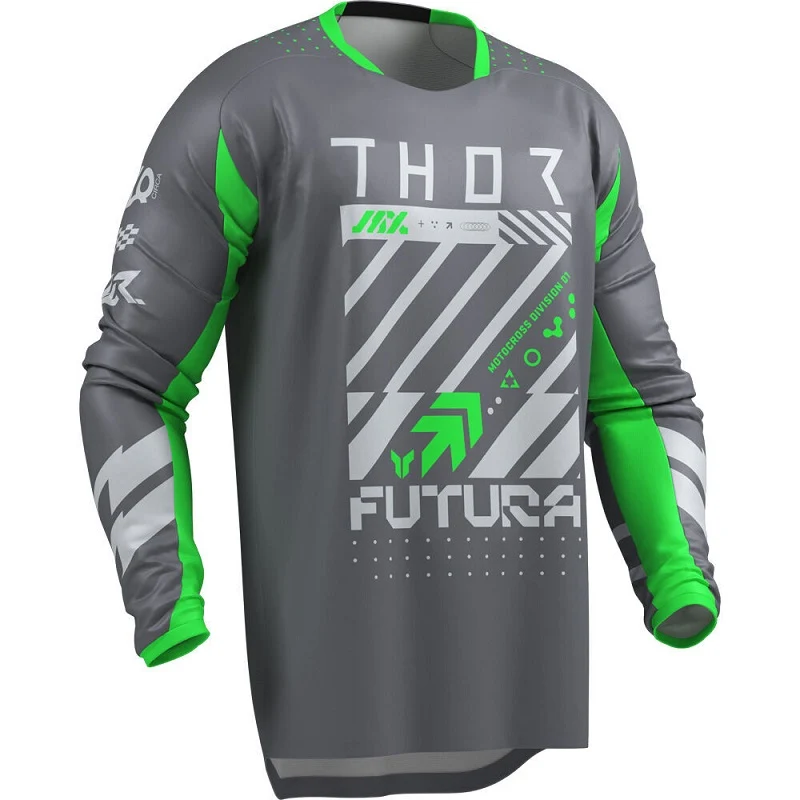 Conjunto THOR LAUNCHMODE FUTURA Cinza/Verde 2026 - Image 3