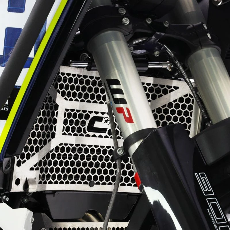 Grelha Frontal de Radiador CROSSPRO HUSQVARNA NORDEN 901 22-24 Preta Texturada - Image 2
