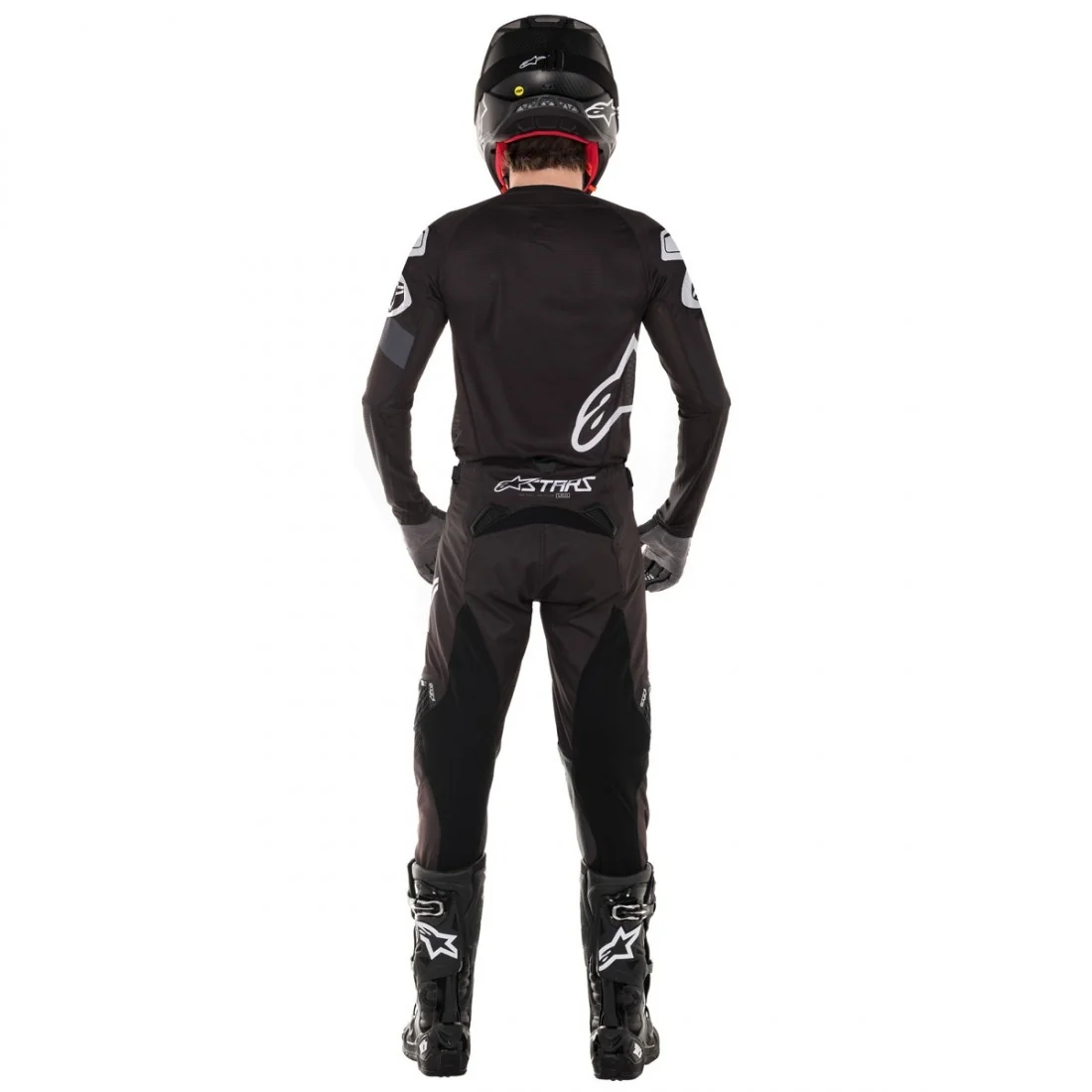 Calças ALPINESTARS TECHSTAR GRAPHITE Preto/ Antracite 2020 - Image 5