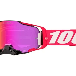 Óculos 100% ARMEGA KLOUG Lente HIPER Vermelho Espelhado