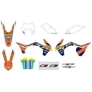 Kit de autocolantes KTM ENDURO FACTORY 2016