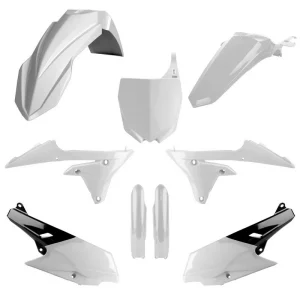 Kit de Plásticos POLISPORT FULL KIT YAMAHA YZ 250 F 14-18, YZ 450 F 14-17 Branco