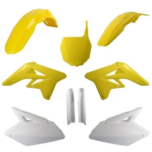 Kit de Plásticos POLISPORT FULL KIT SUZUKI RMZ 250 07-09 Cor Original