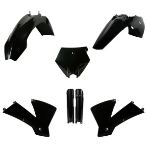 Kit de Plásticos POLISPORT FULL KIT KTM SX 125/250 03-04 Preto