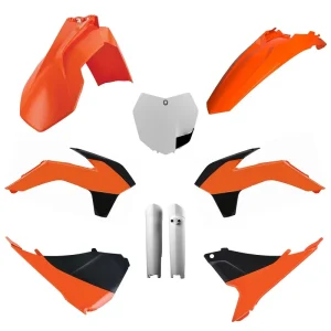 Kit de Plásticos POLISPORT FULL KIT KTM SX 125/150/250 13-14, SX-F 250/350/450 13-14 Cor Original