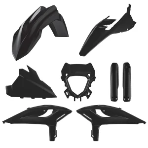 Kit de Plásticos POLISPORT FULL KIT BETA RR RACE e X-PRO 2T/4T 25-26 Preto