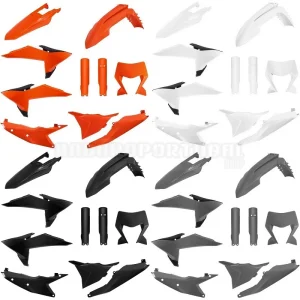 Kit de Plásticos POLISPORT FULL KIT KTM EXC 150/250/300 26, EXC-F 250/350/450/500 26