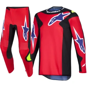 Conjunto ALPINESTARS FLUID GRID Red/Black/Purple 2026