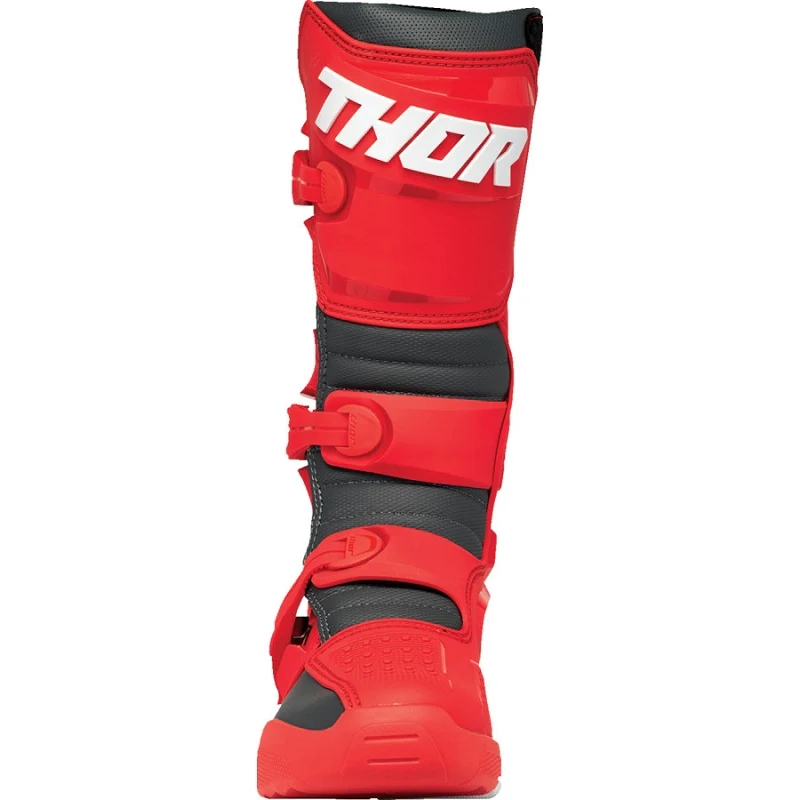 Botas THOR BLITZ XR MX Red/Charcoal - Image 7