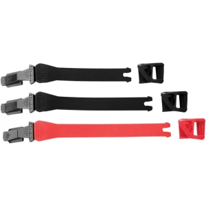 Kit de correias THOR RADIAL Preto/Vermelho