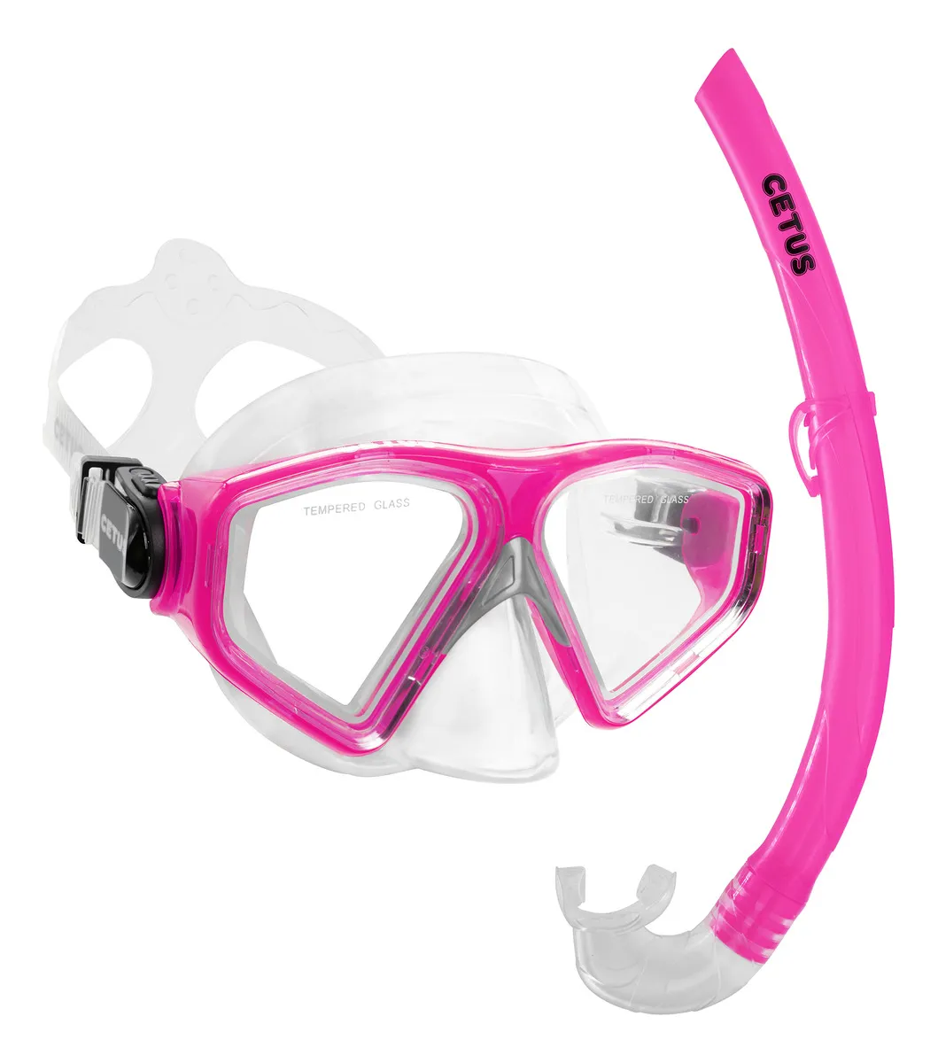 Óculos Mascara Mergulho Snorkel Respidador Adulto Praia - Image 2