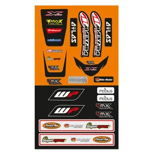 Kit de Autocolantes 4MX Universal Guarda-lamas Dianteiro + Traseiro KTM