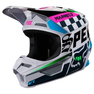 Capacete FOX V1 CZAR Cinza 2019 - Tamanho L