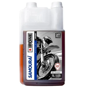 Óleo IPONE SAMOURAI 100% SINTÉTICO 2T 1 Litro (Morango)