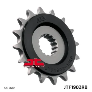 Pinhão de Ataque JT Borracha/Aço KTM 640 ADVENTURE 99-07, 690 ENDURO 08-24, 790 ADVENTURE 19-24, 890 ADVENTURE 21-24