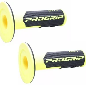 Punhos PROGRIP Dupla Densidade 801 Amarelo Flúor/Preto