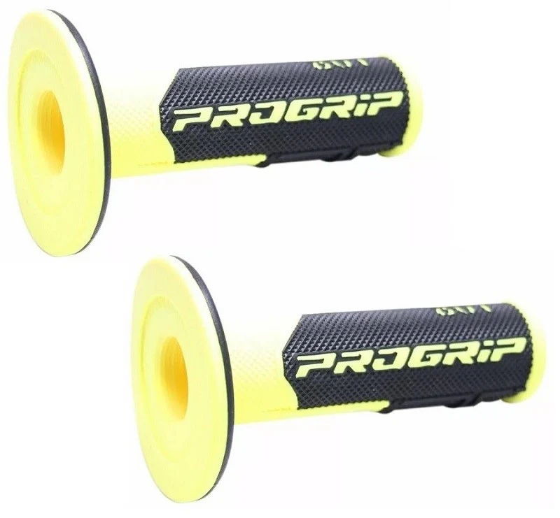 Punhos PROGRIP Dupla Densidade 801 Amarelo Flúor/Preto - Image 2