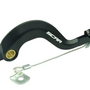 Pedal de Travão SCAR YAMAHA YZ 125 00-26, YZ 250 00-26 Preto