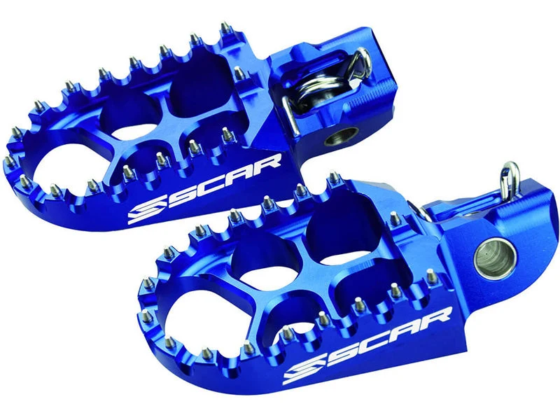 Pousa-pés SCAR EVOLUTION HUSQVARNA 701 ENDURO/SUPERMOTO 16-24 Azul