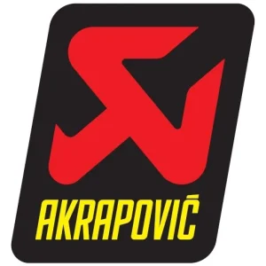 Autocolante para Ponteira de Escape AKRAPOVIC 75X95 MM