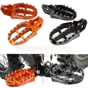Pousa-pés Alumínio ZETA para KTM EXC/EXC-F 17-23, SX 85 18-23, SX 250 17-22, SX 125/SX-F 16-22
