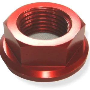 Porca Eixo Roda Dianteira ZAP TECHNIX para HONDA CR / CRF / YZ / YZ-F Vermelha
