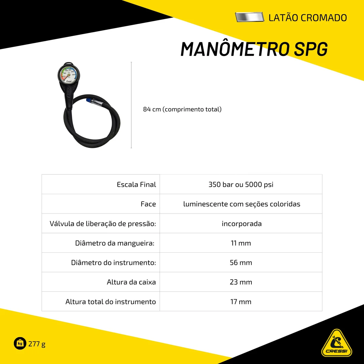 Manômetro Cressi SPG - Image 3