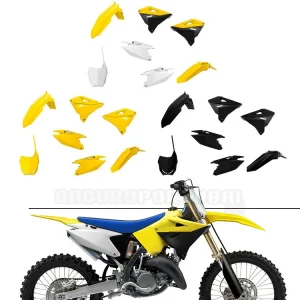 Kit de Plásticos POLISPORT RESTYLING SUZUKI RM 125/250 01-08