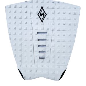 Deck Super Traction para Prancha de Surf – 3 Peças – Todo Branco